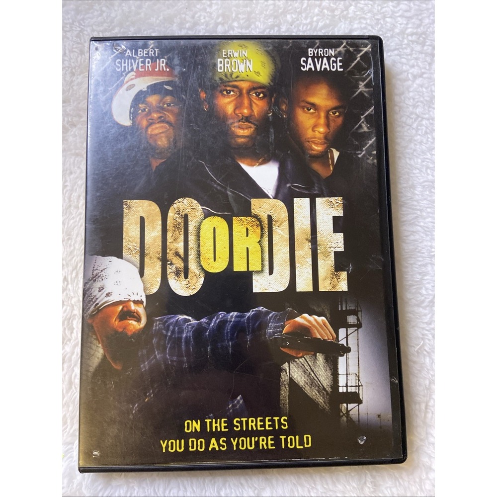Do or Die Dvd Unrated Albert Shiver Jr 2003 Erwin Brown Byron Savage